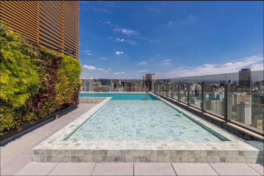 Área externa de apartamento à venda com 1 quarto, 30m² em Itaim Bibi, São Paulo