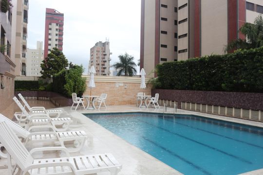 Área comum - Piscina de apartamento à venda com 3 quartos, 148m² em Santo Antônio, São Caetano do Sul