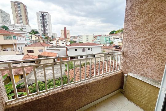 Varanda de apartamento à venda com 2 quartos, 50m² em Vila Dom Pedro Ii, São Paulo