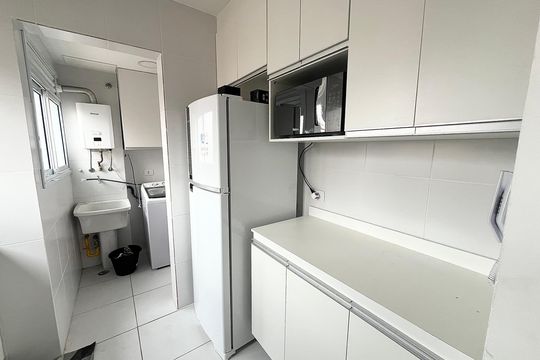 Cozinha de apartamento à venda com 2 quartos, 50m² em Vila Dom Pedro Ii, São Paulo