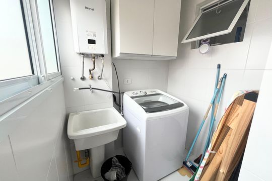 Área de Serviço de apartamento à venda com 2 quartos, 50m² em Vila Dom Pedro Ii, São Paulo