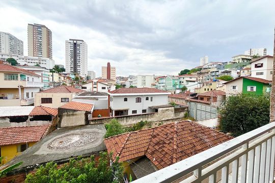 Varanda de apartamento à venda com 2 quartos, 50m² em Vila Dom Pedro Ii, São Paulo