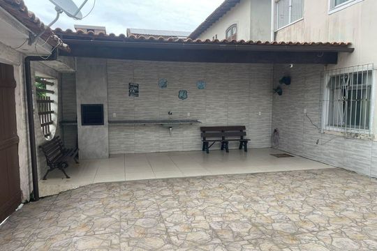 Área comum - Churrasqueira de apartamento para alugar com 3 quartos, 110m² em Braga, Cabo Frio