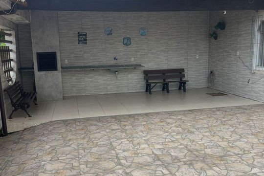 Área comum - Churrasqueira de apartamento para alugar com 3 quartos, 110m² em Braga, Cabo Frio