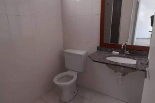 Banheiro de apartamento à venda com 2 quartos, 58m² em Parque das Camelias, Campinas
