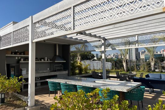 Área comum - Churrasqueira de apartamento para alugar com 3 quartos, 90m² em Barra Funda, São Paulo