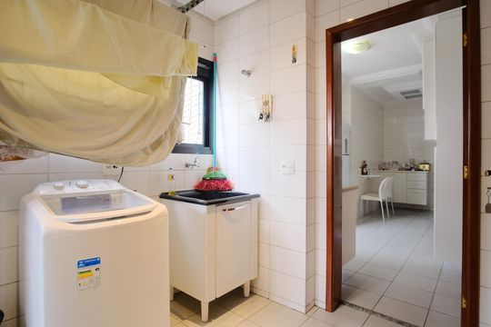 Área de Serviço de apartamento para alugar com 3 quartos, 113m² em Chácara Santo Antônio (zona Leste), São Paulo