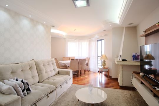 Apartamento para alugar com 3 quartos, 113m² em Chácara Santo Antônio (zona Leste), São Paulo