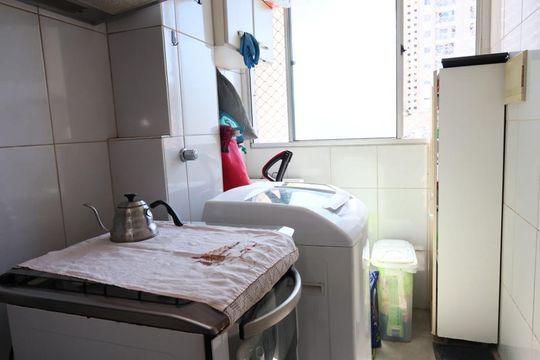Cozinha de apartamento à venda com 2 quartos, 126m² em Jardim Esmeralda, São Paulo