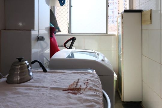 Cozinha de apartamento à venda com 2 quartos, 126m² em Jardim Esmeralda, São Paulo