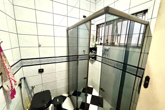 Banheiro da Suíte 1 de casa à venda com 3 quartos, 125m² em Cidade Líder, São Paulo