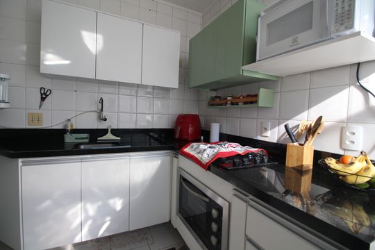 Cozinha de apartamento à venda com 3 quartos, 67m² em Anil, Rio de Janeiro
