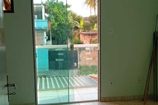 Varanda de casa para alugar com 2 quartos, 55m² em Cabuçu, Nova Iguaçu