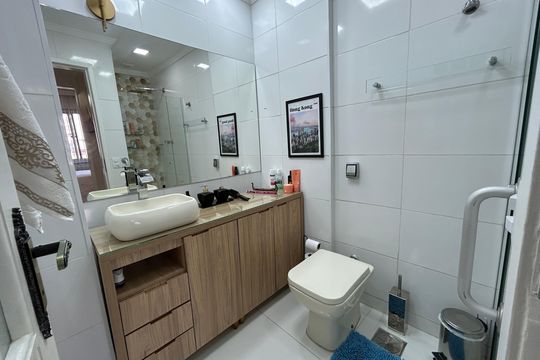 Banheiro de apartamento à venda com 1 quarto, 56m² em Méier, Rio de Janeiro