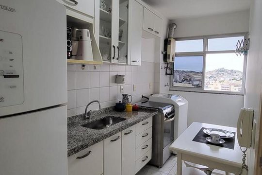 Cozinha de apartamento à venda com 2 quartos, 57m² em Vila da Penha, Rio de Janeiro