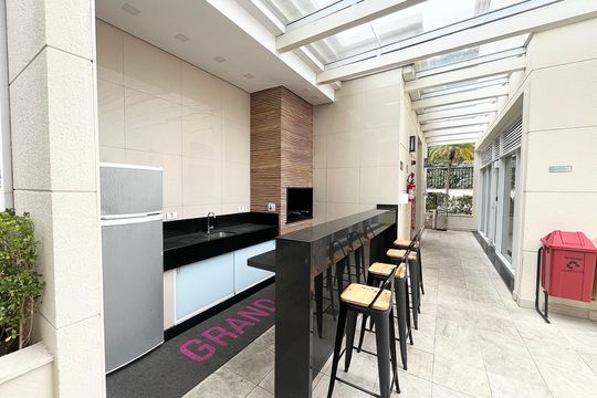 Área comum - Churrasqueira de apartamento para alugar com 2 quartos, 92m² em Santana, São Paulo