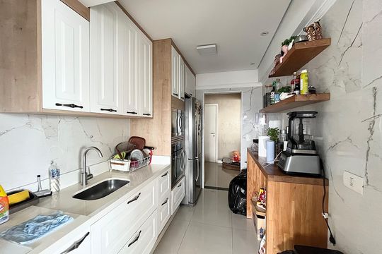 Cozinha de apartamento para alugar com 2 quartos, 92m² em Santana, São Paulo