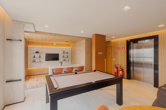 Salão de jogos de apartamento para alugar com 1 quarto, 27m² em Pinheiros, São Paulo