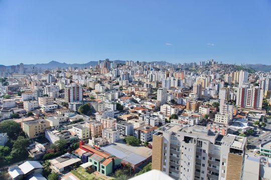 Área Externa - Vista de apartamento para alugar com 2 quartos, 120m² em Nova Suíça, Belo Horizonte