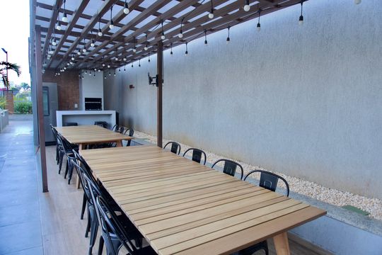 Área comum - Churrasqueira de apartamento para alugar com 2 quartos, 120m² em Nova Suíça, Belo Horizonte