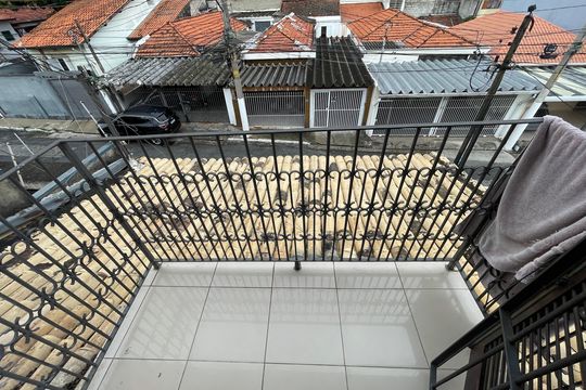 Varanda do Quarto 2 de casa à venda com 3 quartos, 187m² em Vila Lageado, São Paulo