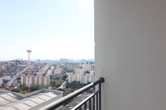 Sala Sacada  de apartamento para alugar com 2 quartos, 51m² em Jardim Campestre, São Bernardo do Campo