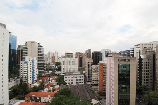 Vista de apartamento à venda com 1 quarto, 48m² em Itaim Bibi, São Paulo