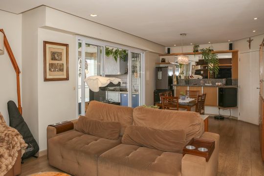 Sala de apartamento à venda com 2 quartos, 101m² em Água Branca, São Paulo