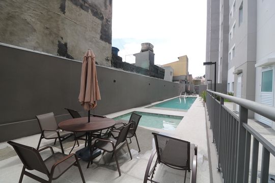 Área comum - Piscina de apartamento para alugar com 2 quartos, 38m² em Vila Graciosa, São Paulo