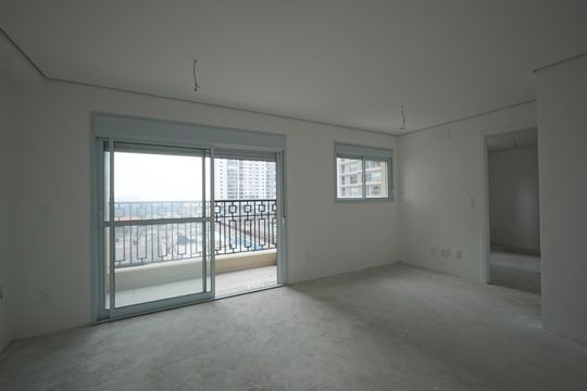 Sala de apartamento à venda com 1 quarto, 42m² em Vila Dom Pedro I, São Paulo