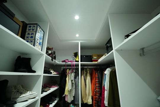 Closet da suíte de apartamento à venda com 3 quartos, 80m² em Vila Curuçá, Santo André
