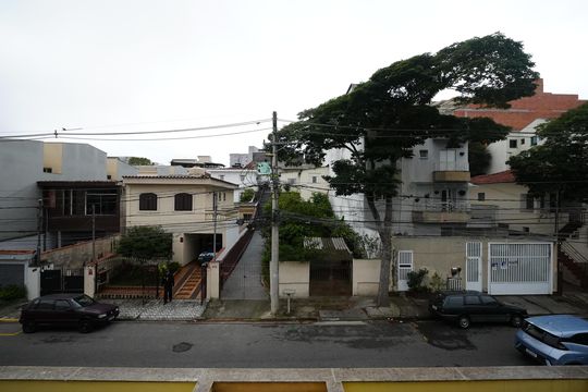 Vista da Sacada de apartamento à venda com 3 quartos, 80m² em Vila Curuçá, Santo André