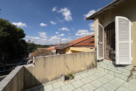 Varanda do Quarto 2 de casa à venda com 2 quartos, 110m² em Jardim Santo Elias, São Paulo