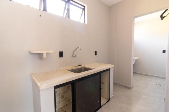 Cozinha de apartamento para alugar com 3 quartos, 63m² em Jardim Flamboyant, Campinas