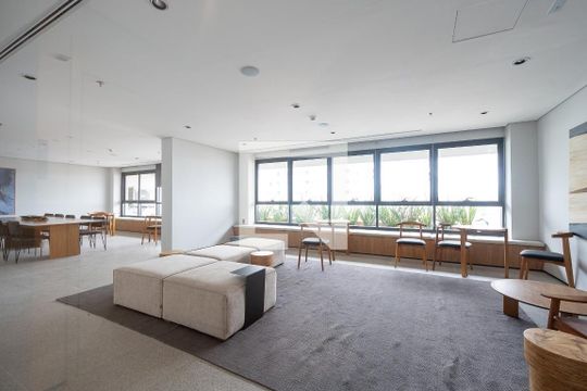 Área comum - Coworking de apartamento para alugar com 1 quarto, 47m² em Vila Clementino, São Paulo