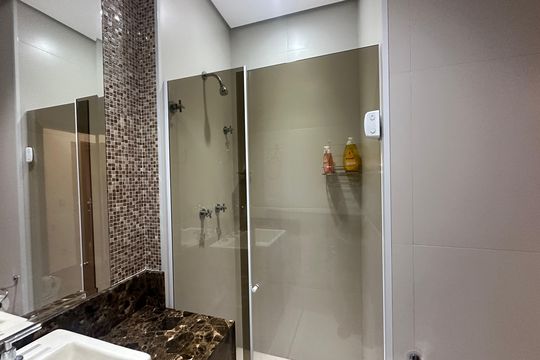 Banheiro Social de apartamento para alugar com 3 quartos, 120m² em Bethaville I, Barueri