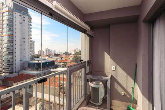 Varanda de apartamento para alugar com 1 quarto, 25m² em Vila Mariana, São Paulo