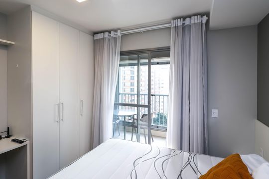 Quarto de apartamento para alugar com 1 quarto, 25m² em Vila Mariana, São Paulo