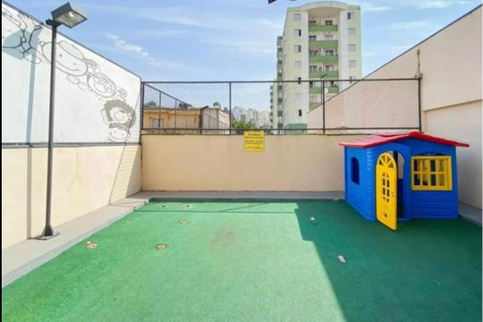 Área comum - Playground de apartamento para alugar com 2 quartos, 50m² em Rio Pequeno, São Paulo