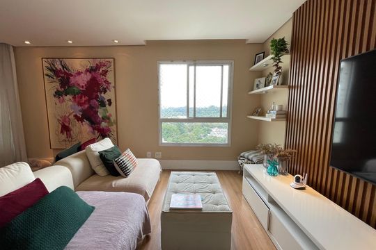 Sala de apartamento à venda com 3 quartos, 186m² em Rio Pequeno, São Paulo