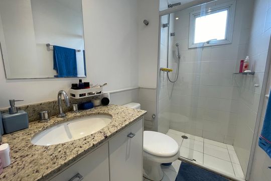 Banheiro 1 de apartamento à venda com 3 quartos, 186m² em Rio Pequeno, São Paulo