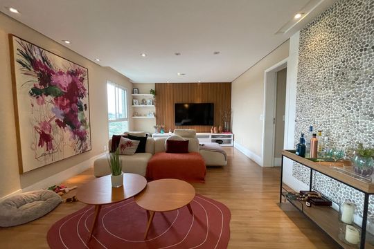 Sala de apartamento à venda com 3 quartos, 186m² em Rio Pequeno, São Paulo