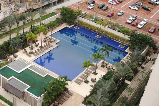 Área comum - Piscina de apartamento à venda com 2 quartos, 64m² em Barra Olímpica, Rio de Janeiro