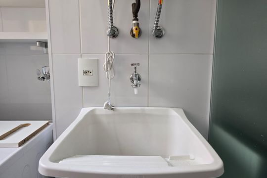 Área de Serviço de apartamento à venda com 2 quartos, 68m² em Jardim Flor da Montanha, Guarulhos