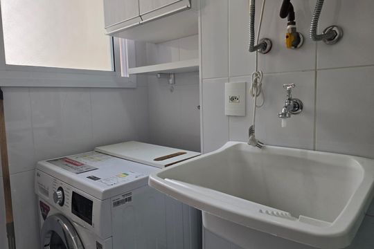 Área de Serviço de apartamento à venda com 2 quartos, 68m² em Jardim Flor da Montanha, Guarulhos