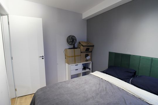 Quarto 2 de apartamento à venda com 2 quartos, 37m² em Vila Gomes, São Paulo