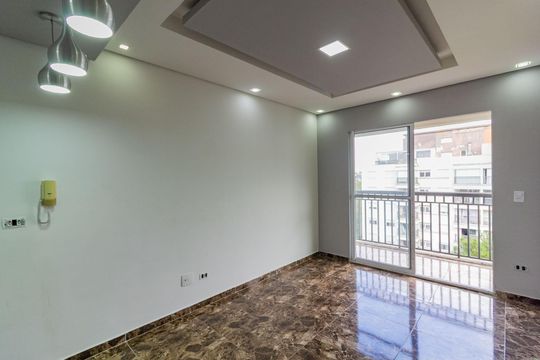 Sala de apartamento para alugar com 2 quartos, 71m² em Vila Castelo, São Paulo