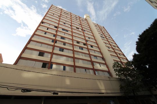 Fachada do Prédio de apartamento para alugar com 1 quarto, 58m² em Jardim Sao Dimas, São José dos Campos