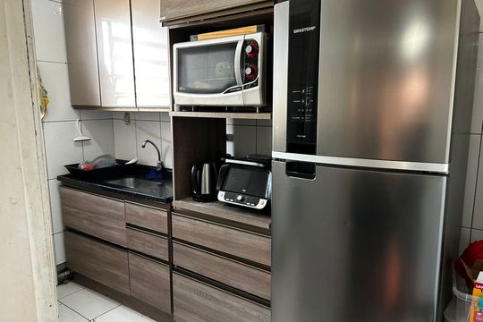 Cozinha de apartamento à venda com 2 quartos, 77m² em Centro, São Leopoldo