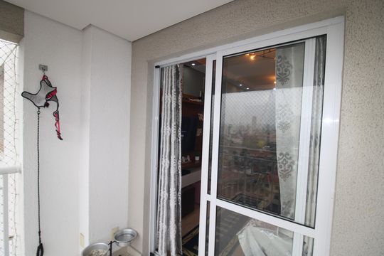 Varanda de apartamento à venda com 2 quartos, 57m² em Lauzane Paulista, São Paulo